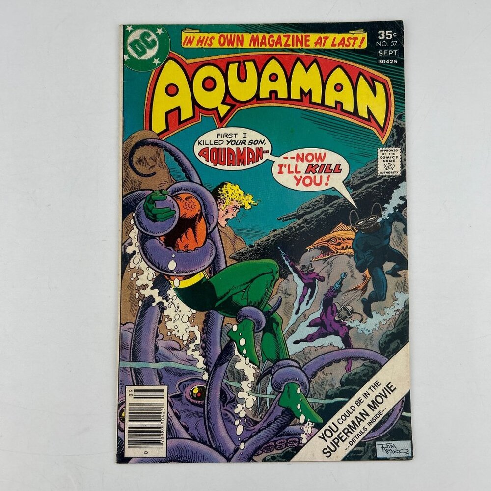 Aquaman #57 DC Comic Book 1977